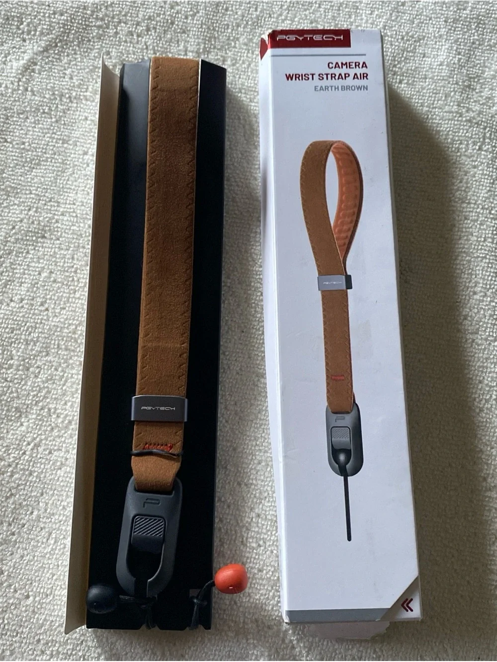 Earth Brown Camera Wrist Strap for Men